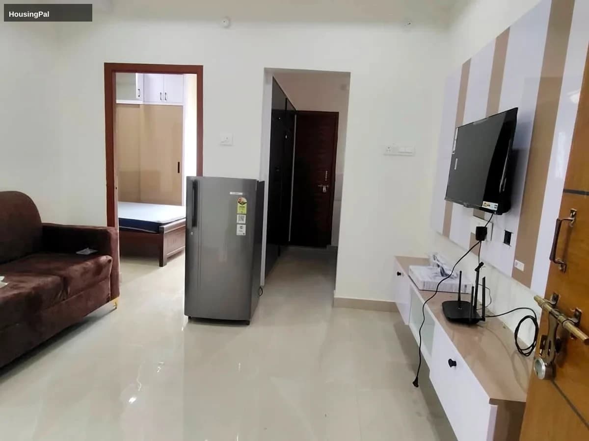 1 BHK Fully Furnished Flat in Gachibowli